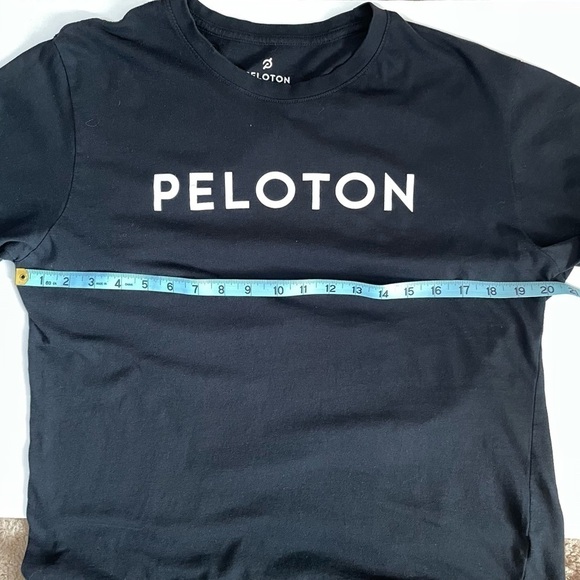 Peloton Bike 100th Century Cycling Black Short Sleeve T Shirt Size Medium - Picture 7 of 8
